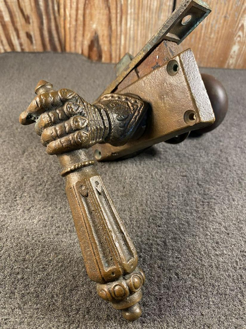 Mailed Fist Door Handle (1 of 3)