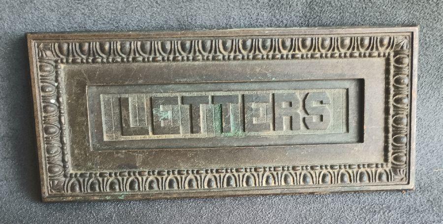 Bronze LETTERS Slot (1 of 3)