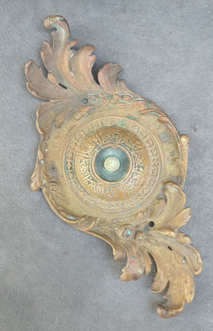 Elaborate Door Bell Plate (1 of 4)