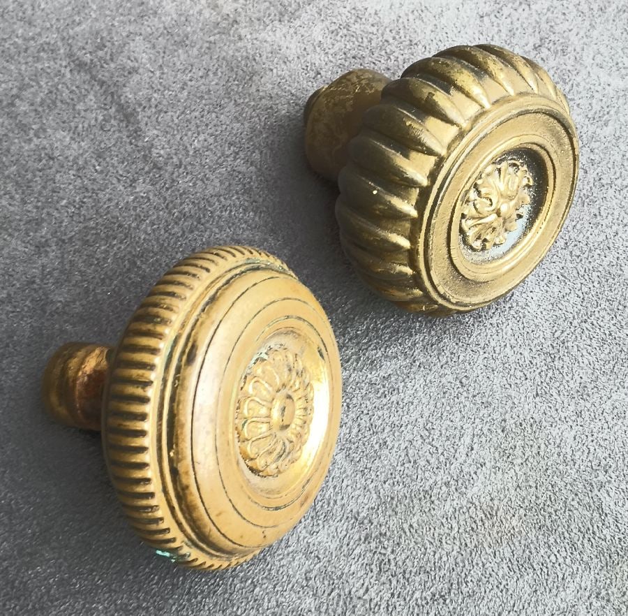 Two Passage Knobs c. 1900 (1 of 4)