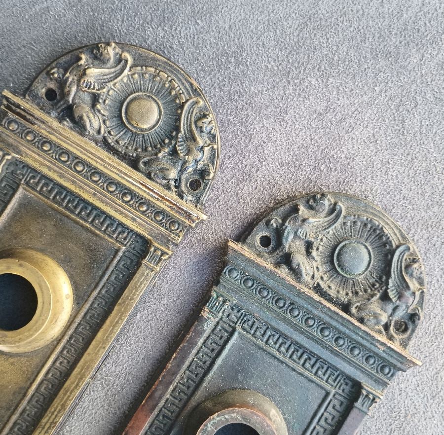 Door Plates With Griffins (1 of 4)