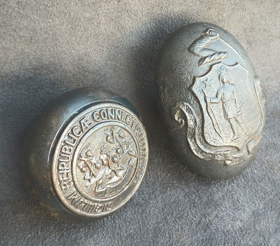 State Seals of CT and MA (1 of 6)