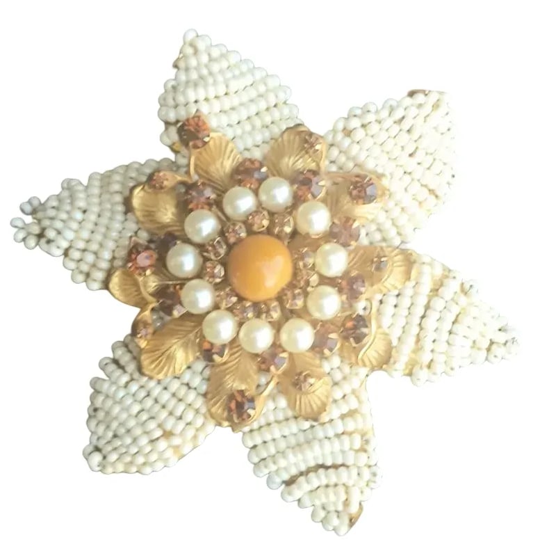 Miriam Haskell Brooch (1 of 3)