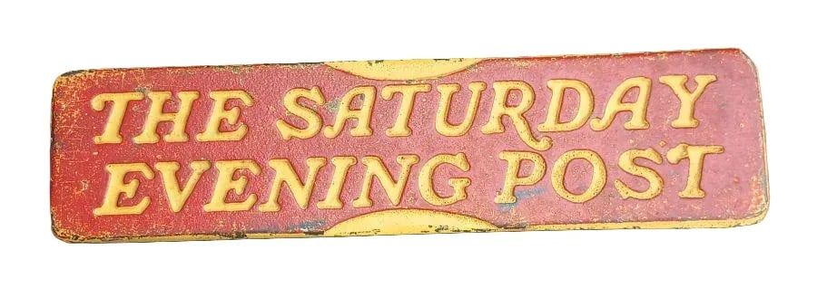 Saturday Evening Post News Stand Weight (1 of 4)