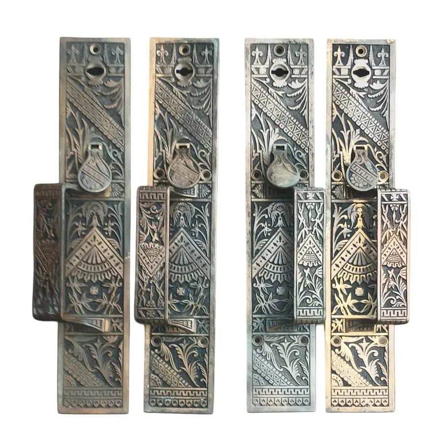 Two Pair Fine Door Handles (1 of 3)