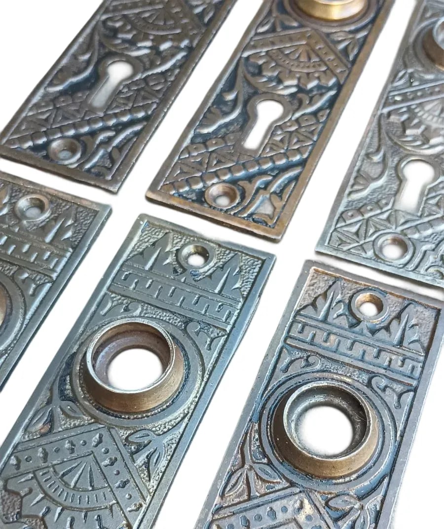 Six "Oriental" Door Plates (1 of 3)
