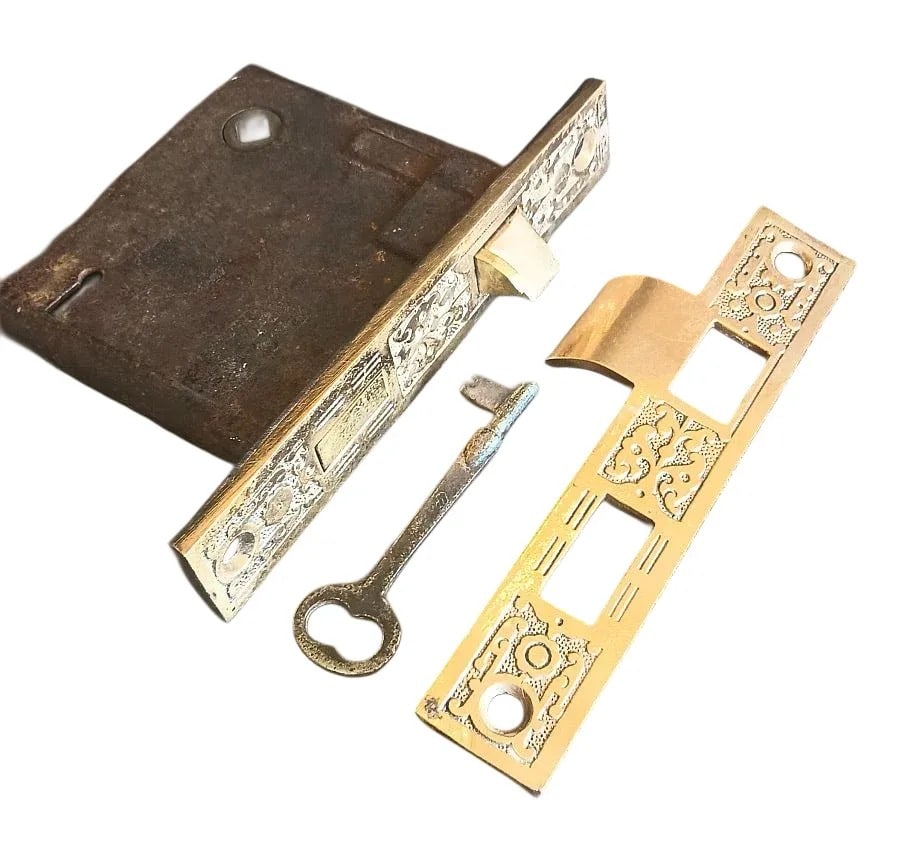 Fancy Lock with Strike & Key (1 of 4)