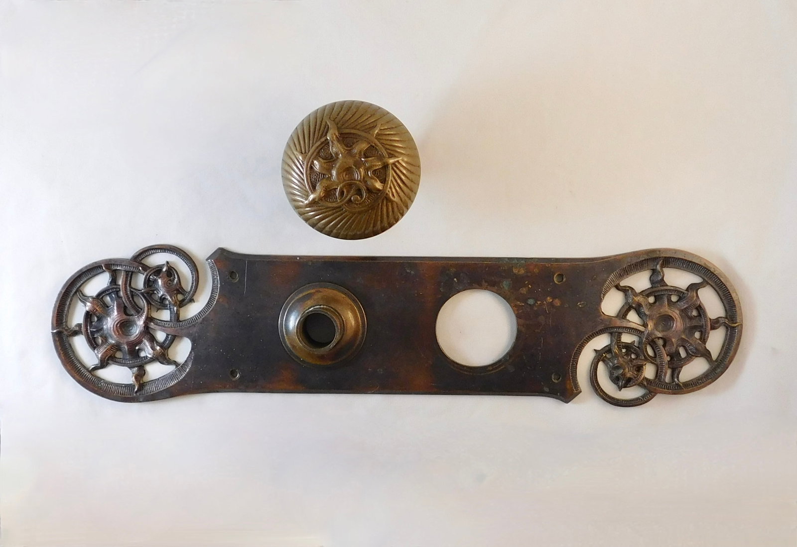 Starfish Knob & Plate - 3