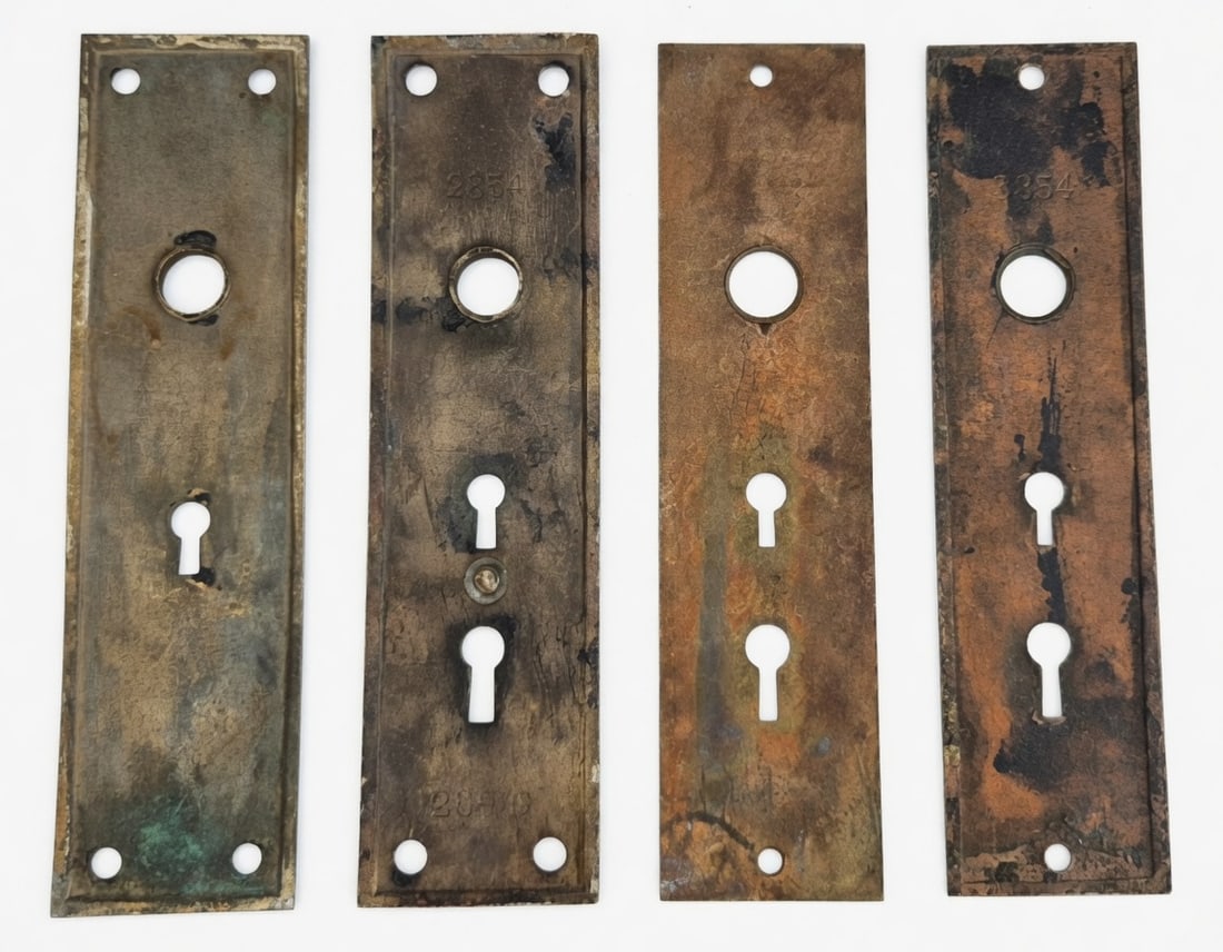 4 Oriental Door Plates - 2
