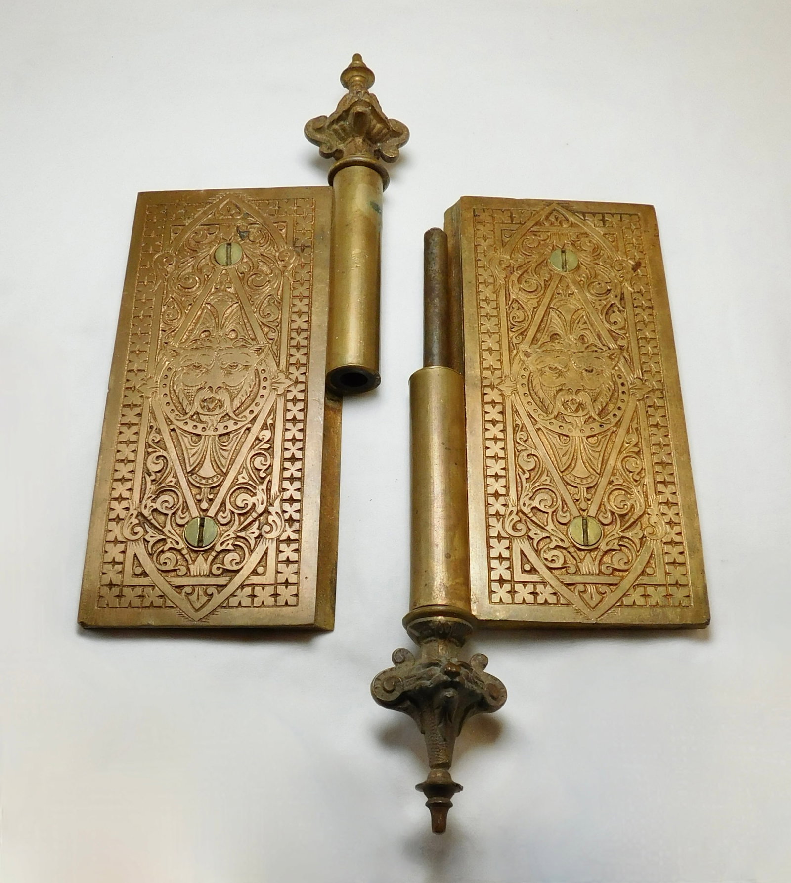 Fine Hinge with Lions - 4