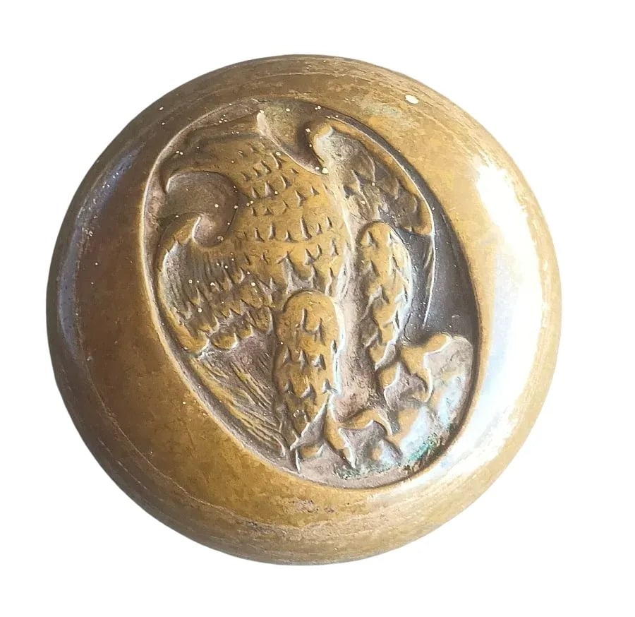 Eagle Passage Knob: By Yale, c. 1925, for the Insurance Co. of North America, Phila...solid cast bronze...nice as found