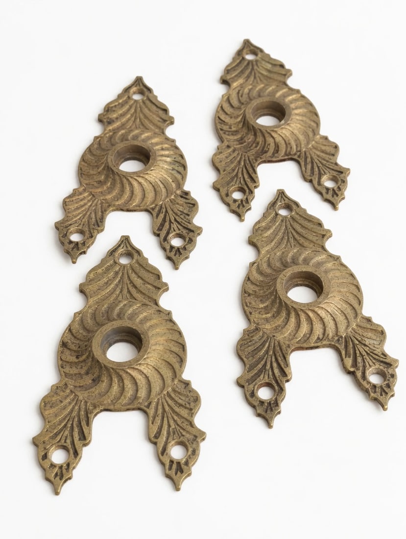Four Fine Triangle Plates