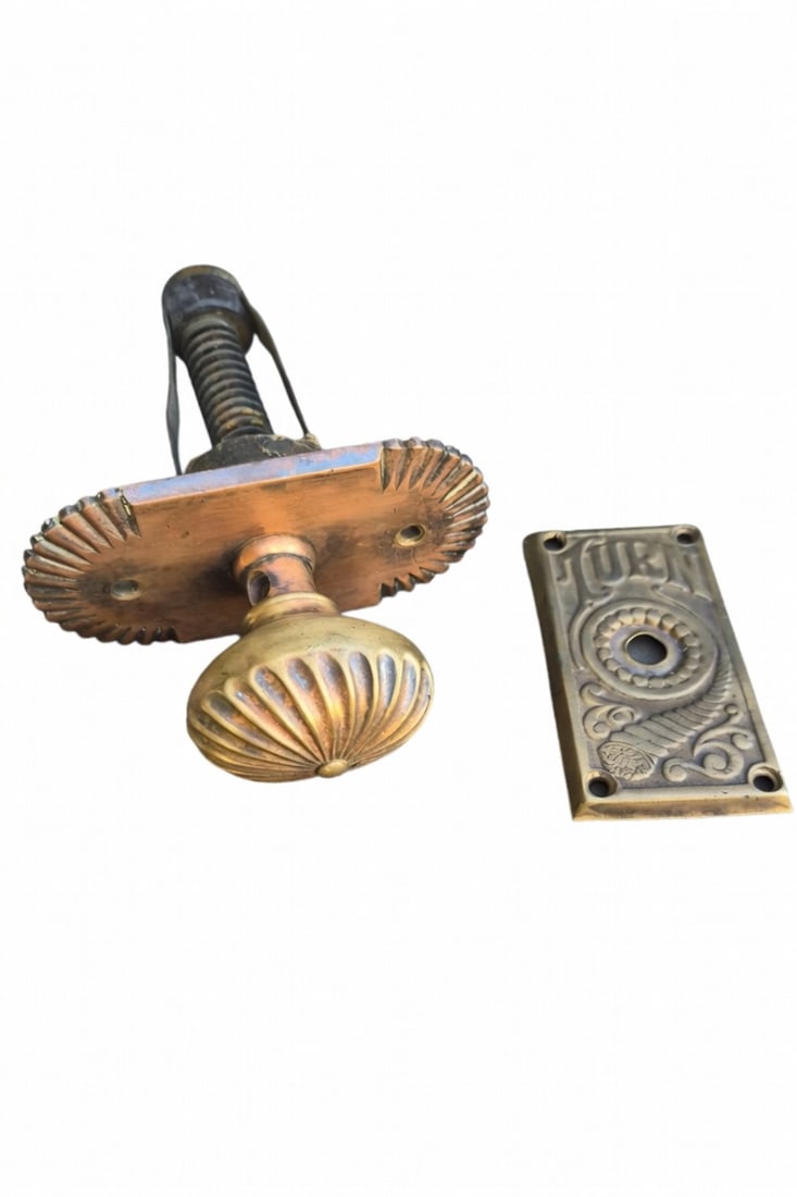 Door Bell Pull and Plate - 2
