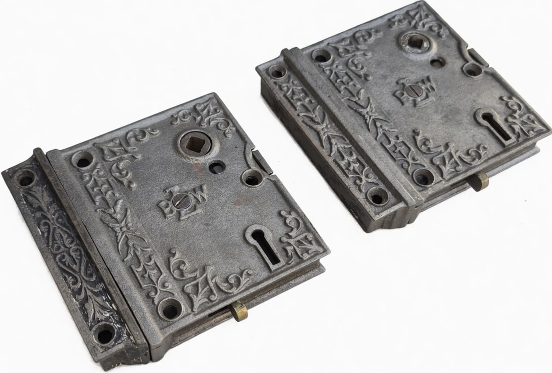 Two Rim Locks With Keepers (1 of 5)