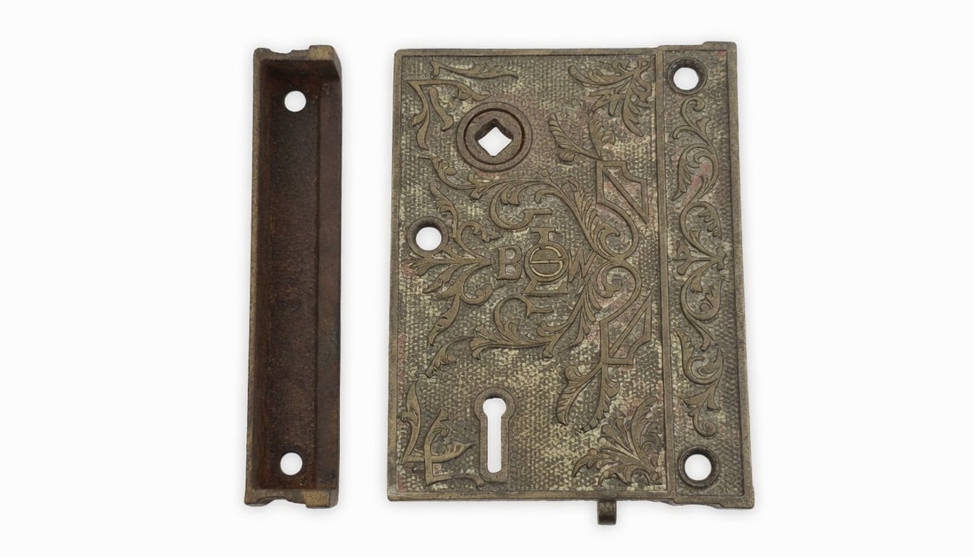 Two Rim Locks With Keepers - 3