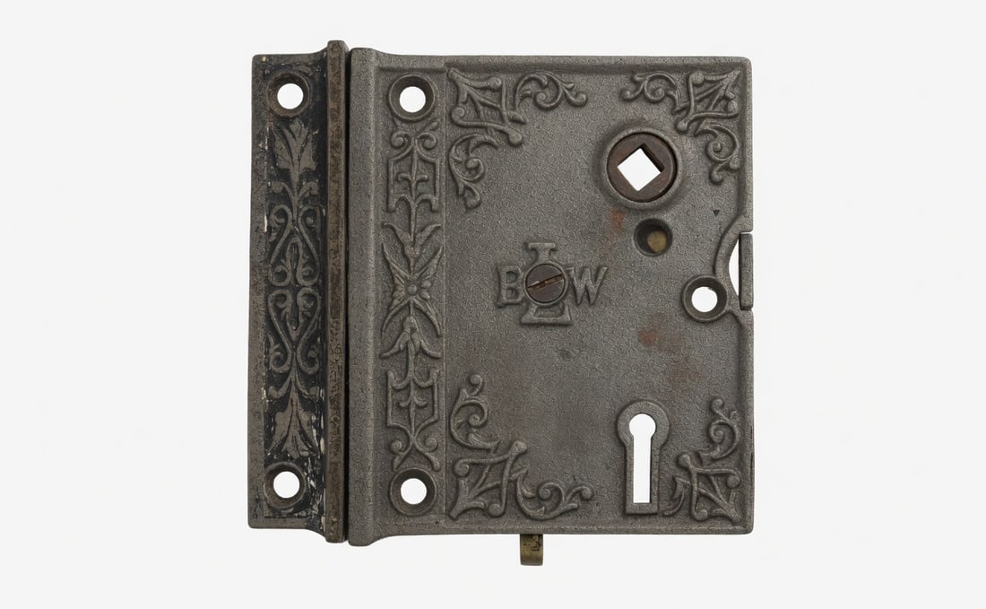 Two Rim Locks With Keepers - 4