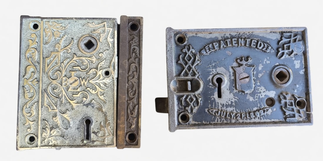 Two Rim Locks (1 of 3)