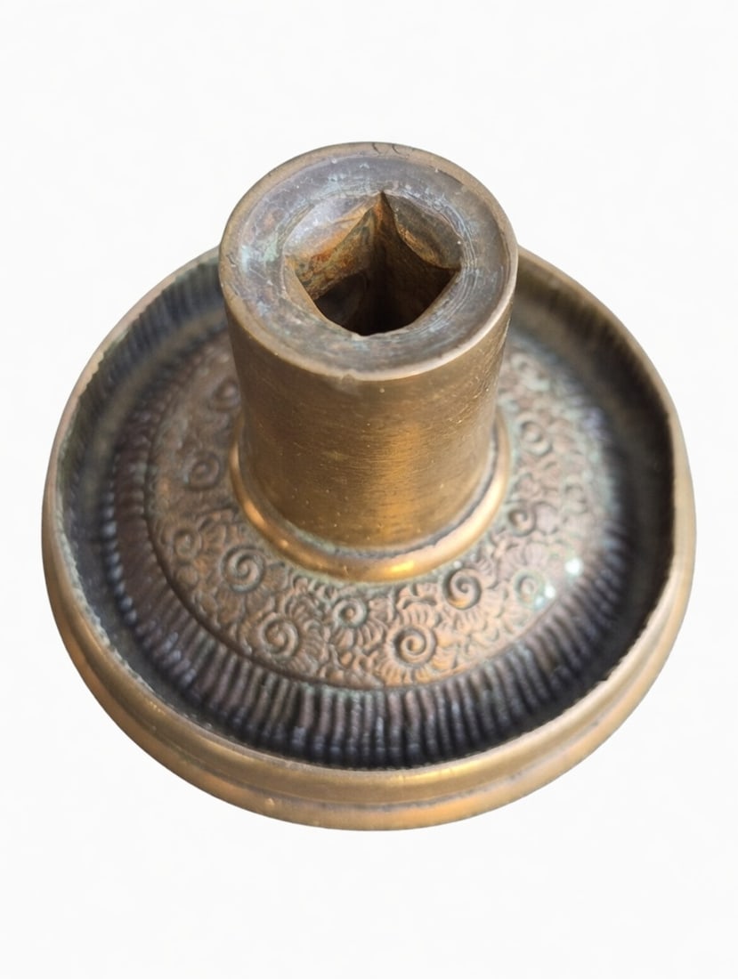 Unusual Concave Passage Knob - 2