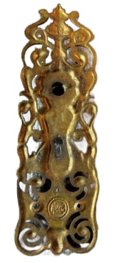 Reticulated Knob and Plate - 2