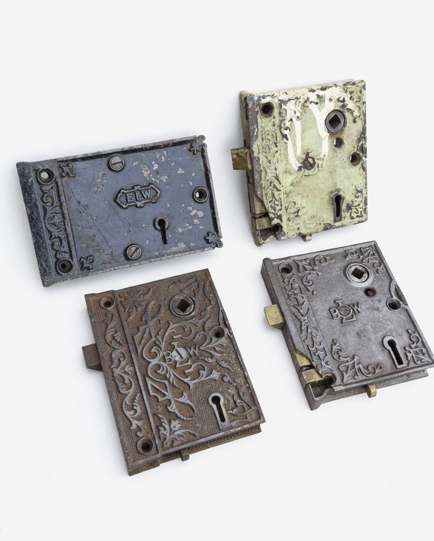 Four Rim Locks - 2