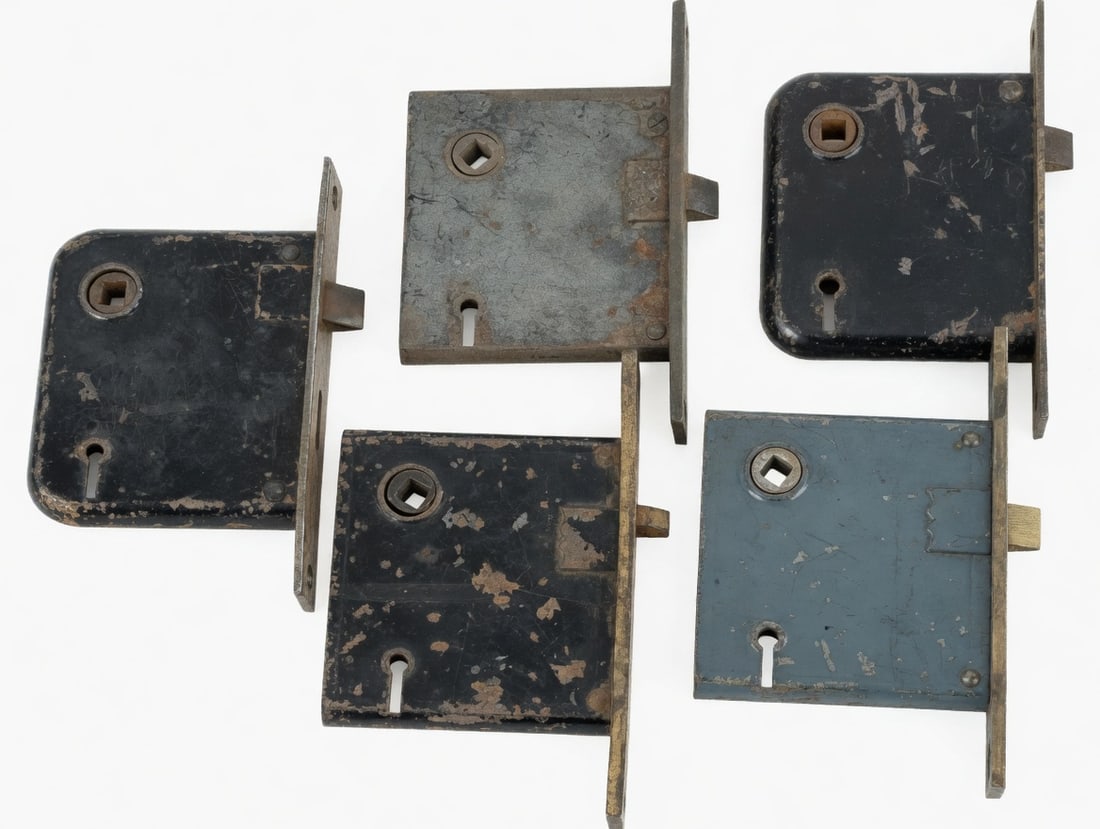 Five Mortise Locks - 2