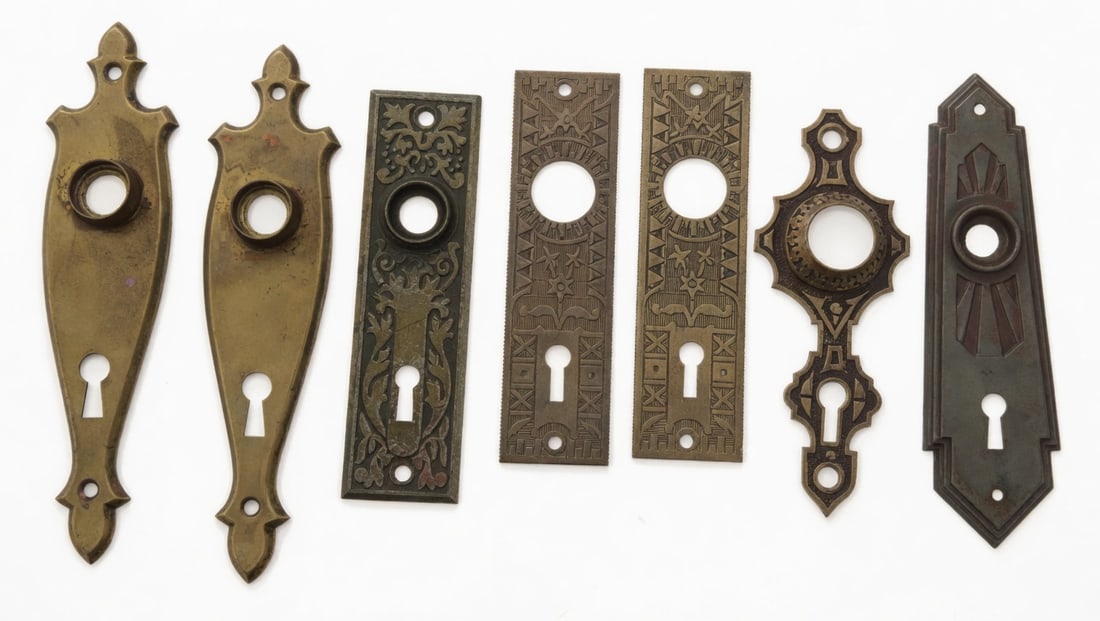 Seven Door Plates (1 of 2)