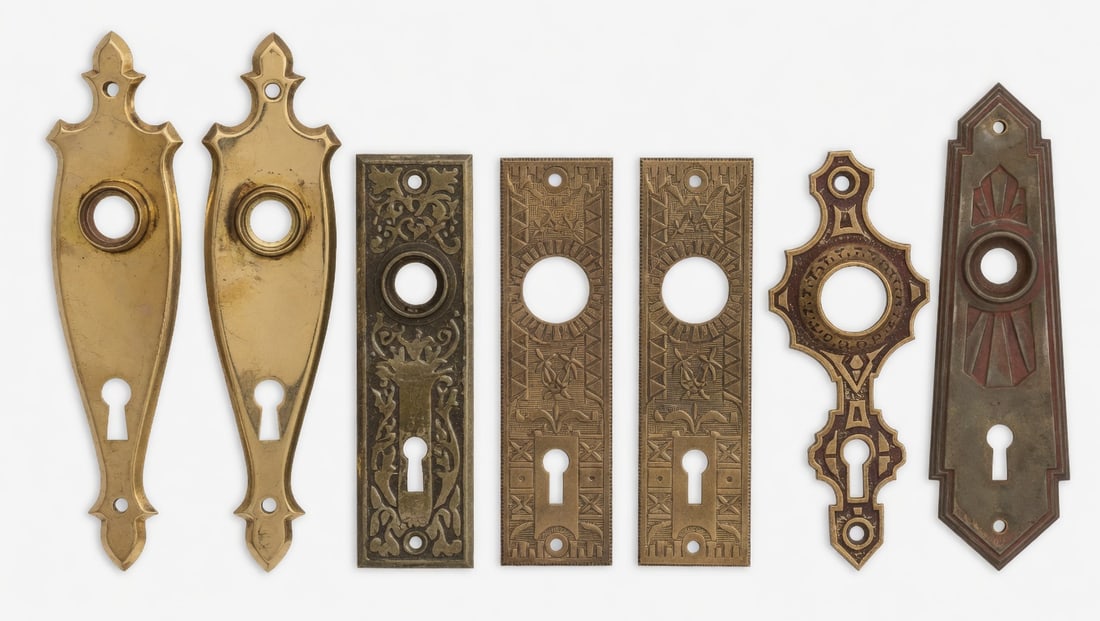 Seven Door Plates - 2