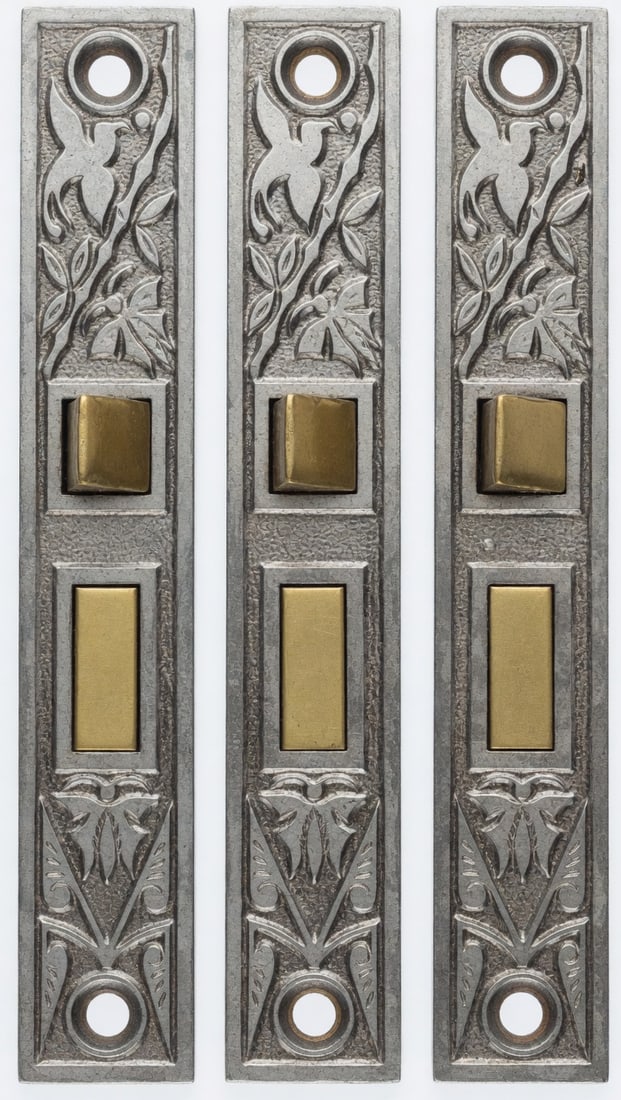 Three Matching Mortise Locks