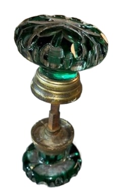 Cut Glass Entry Knobs - 2