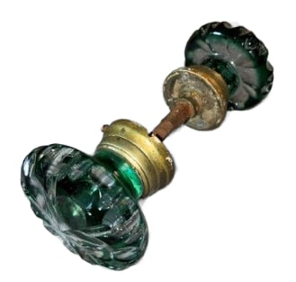 Cut Glass Entry Knobs - 4