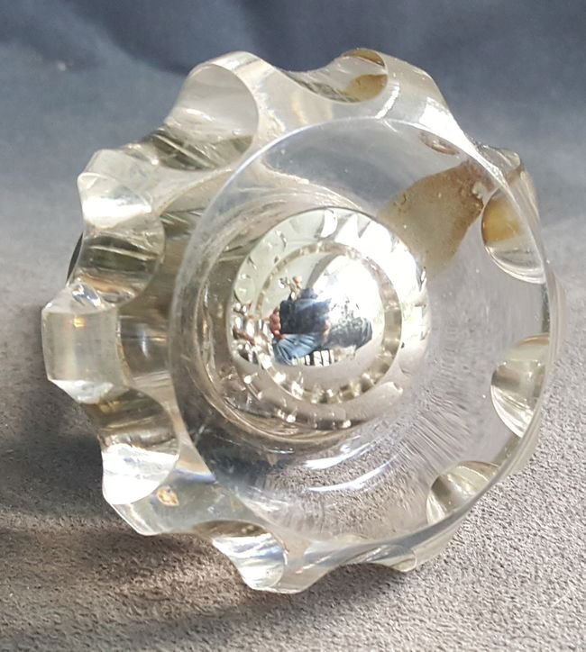 Fine Early Cut Glass Entry Knob (1 of 5)