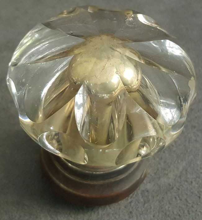 Early Cut Glass Passage Knob (1 of 6)