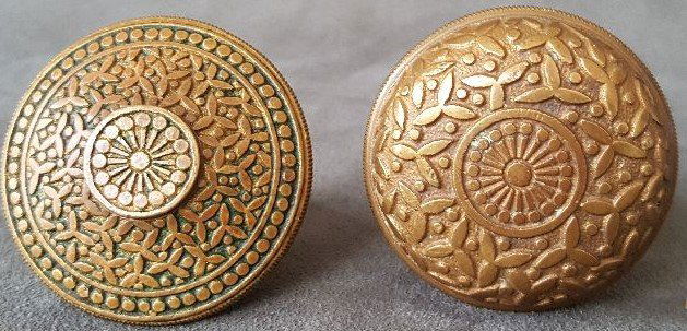 Two Passage Knobs In The Rice Pattern by Yale (1 of 4)