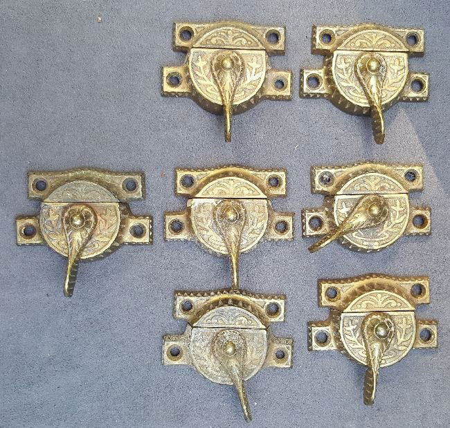 Seven Matching Sash Locks (1 of 4)