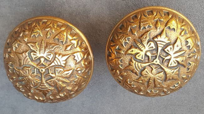 Two Butterfly Passage Knobs (1 of 3)