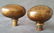 Pair of Jumbo Bronze Oval Knob - 3