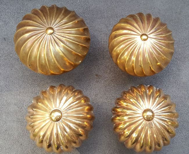 Four Melon Form Doorknobs (1 of 4)