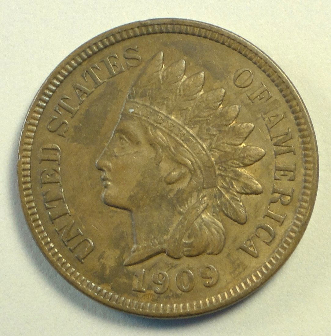 1909 S Indian Head Cent. (1 of 2)