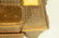 Fancy TRAMP ART Sewing Box. Three drawers. Inlaid - 4