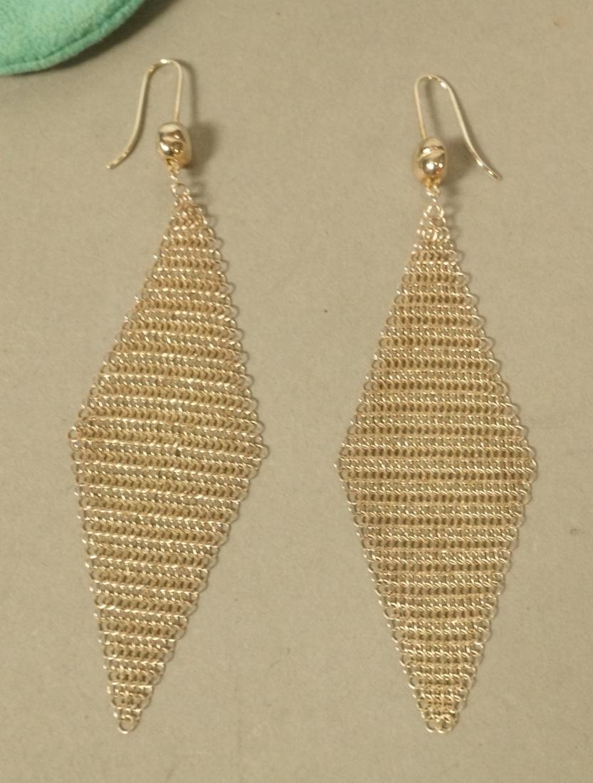 Pr TIFFANY & CO Sterling Silver Earrings. ELSA PE (1 of 3)