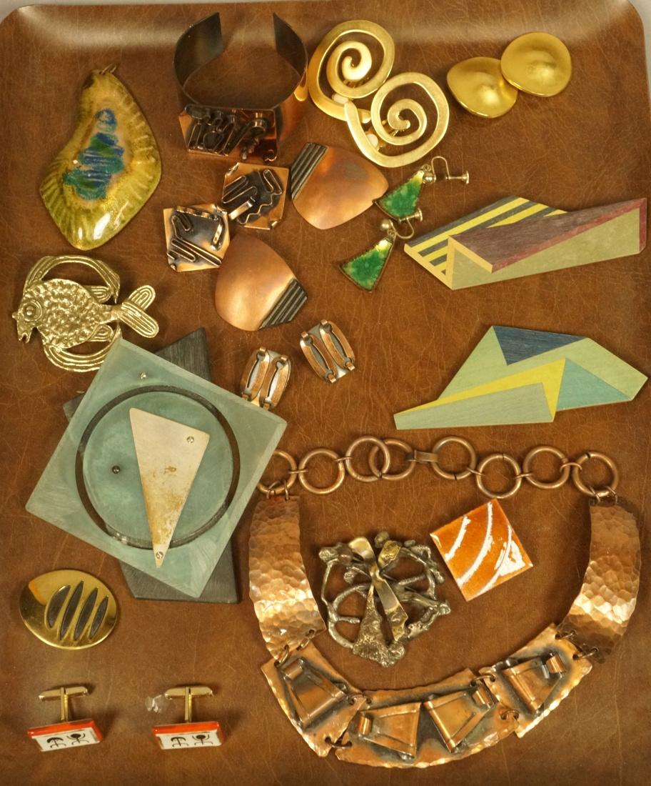 17pc Contemporary Artisan Jewelry. ROBERT LEE MOR (1 of 8)