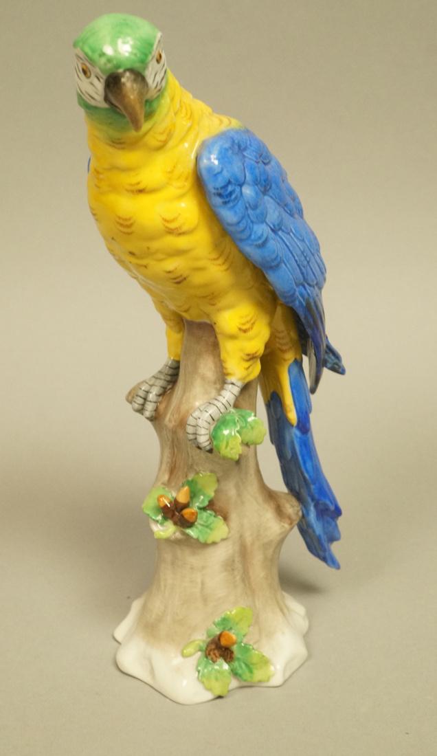 Continental Colorful Ceramic Parrot Figure Sculpt (1 of 4)