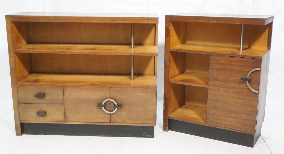 2 pc Art Deco GILBERT ROHDE Cabinet Units. Early (1 of 10)