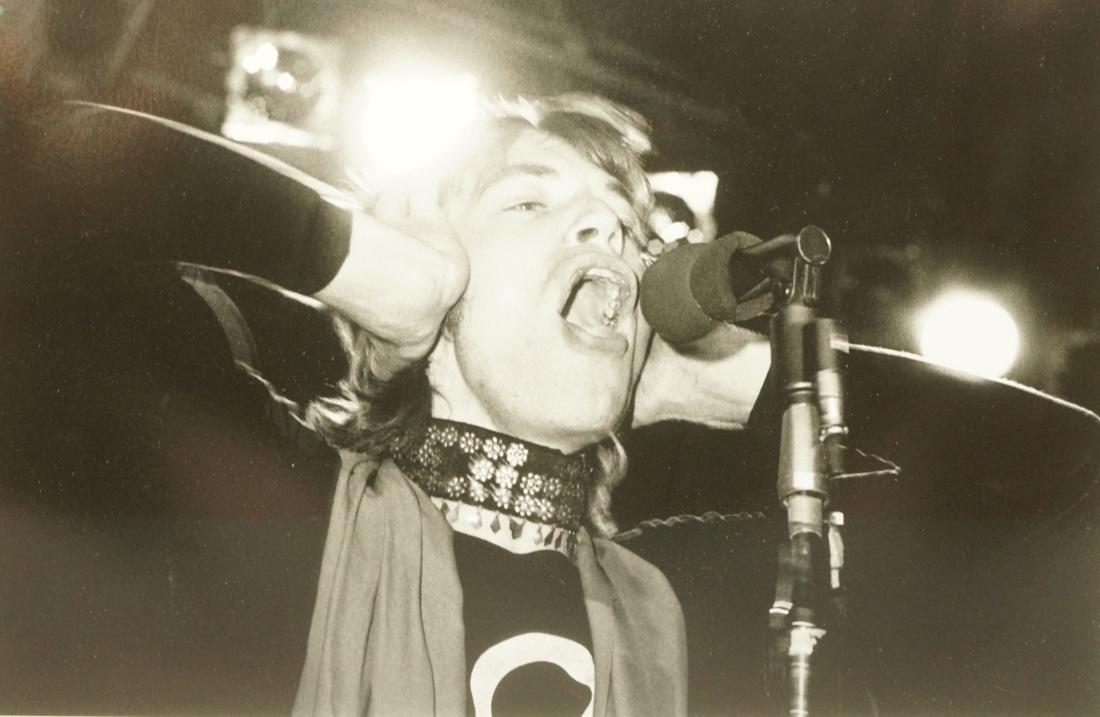 BRIAN HAMILL B&W Photograph of Mick Jagger. Frame (1 of 6)