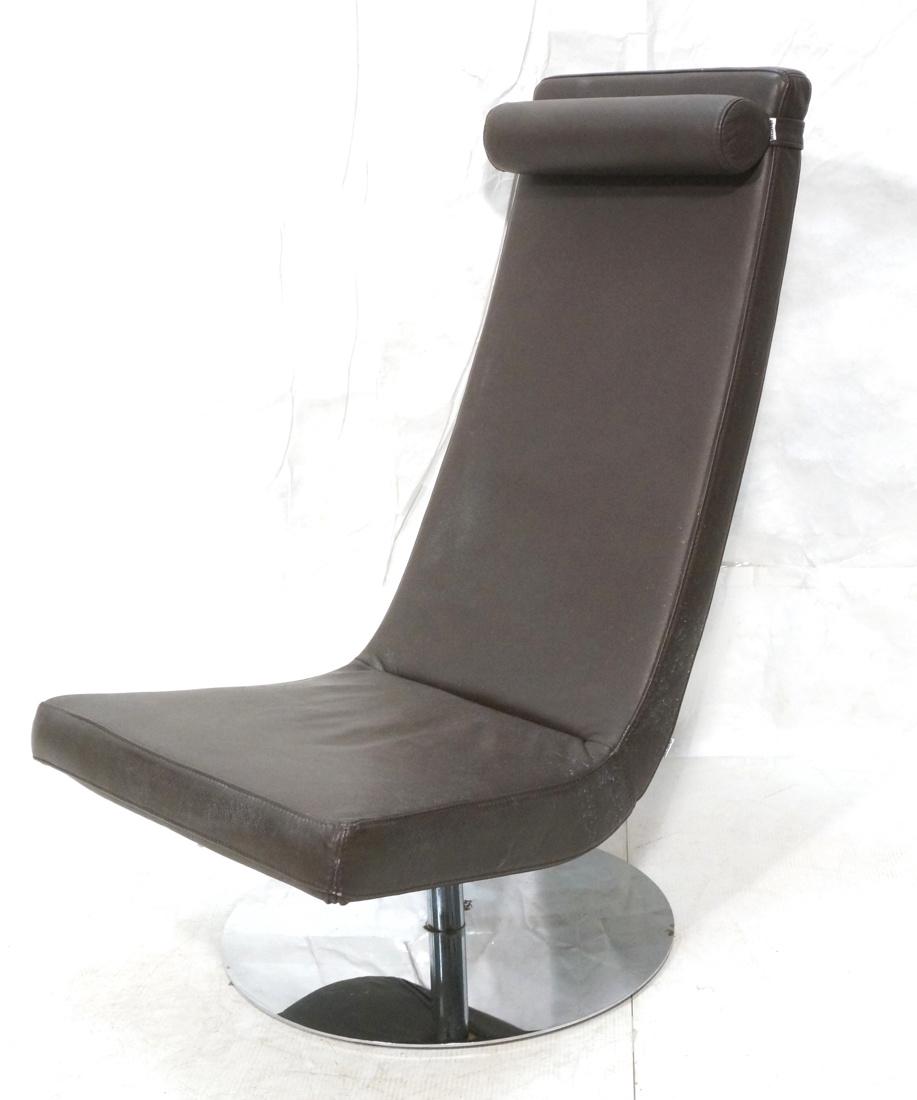 BOCONCEPTS Danish Tall Back Modern Lounge Chair. (1 of 10)