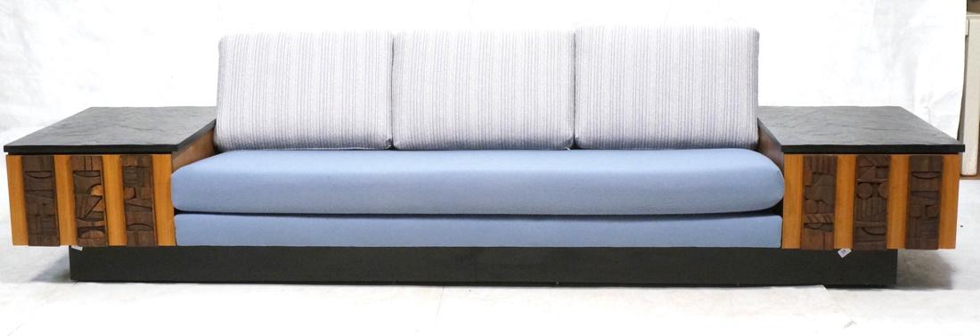 Adrian Pearsall Sofa Couch with Cabinet Sides.  E (1 of 8)