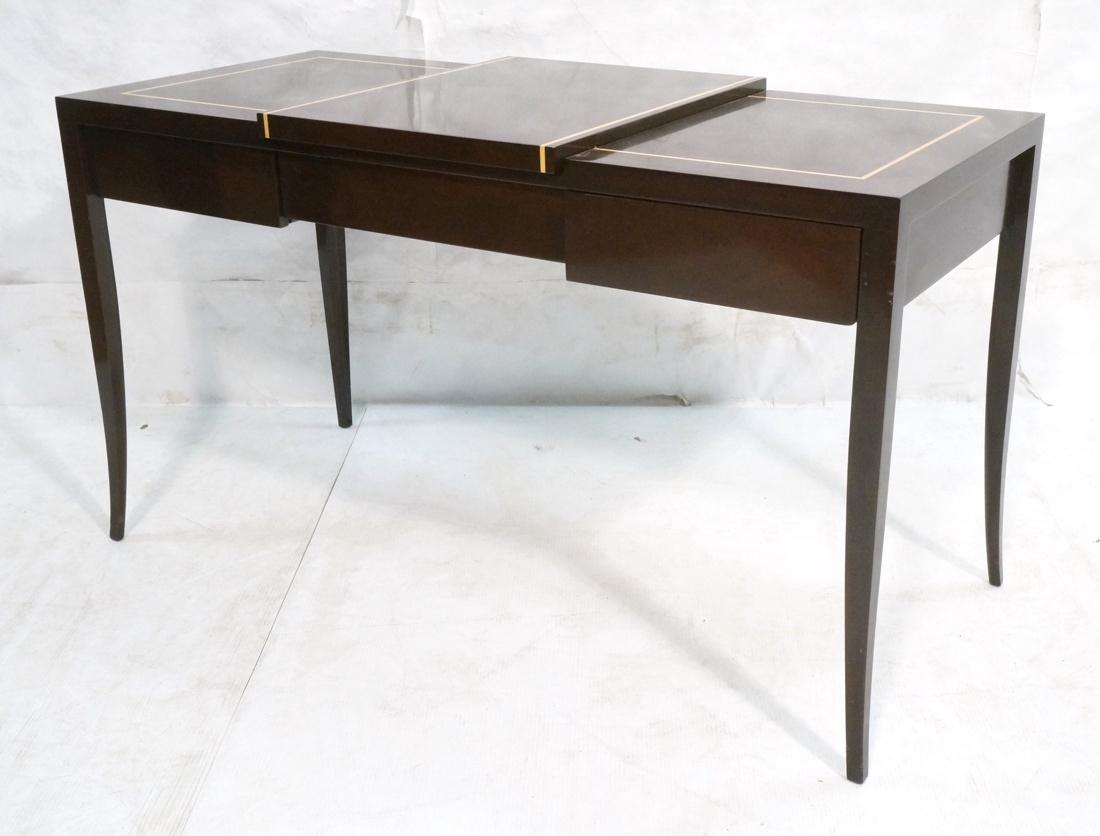 TOMMI PARZINGER Style Dark Mahogany Modern Vanity (1 of 4)