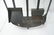 Set Modernist Black Iron Fireplace Tools. Arched - 4