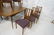 9 pc BROYHILL Brasilia Modern Dining Set. Bowed s - 5