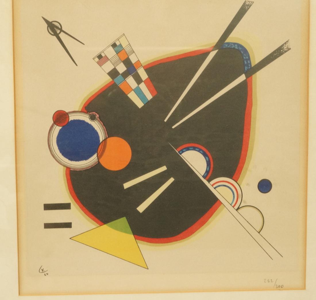 WASSILY KANDINSKY Abstract Lithograph Print. Vintage. (1 of 9)
